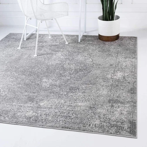 Vista 23 de Unique Loom Portland Collection - Alfombra rectangular de madera (2 pies 2 pulgadas x 3 pies 1 pulgada, rectangular, azul/marfil)