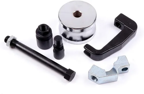 Vista 2 de SCITOO Herramienta extractor del inyector 6pcs con diferentes adaptadores Slide Hammer apto para motores CDI Mercedes-Benz