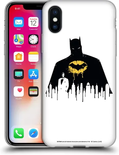 Vista 162 de Head Case Designs Officially Licensed Batman DC Comics Alter Ego Bats Duality Gel Case [Military Grade Protection] Compatible with Apple iPhone 7