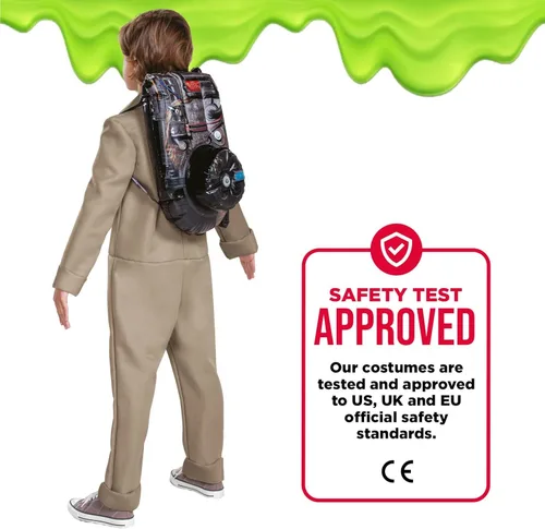 Vista 5 de Disguise Paquete de protones inflable de Cazafantasmas para niños Metálico