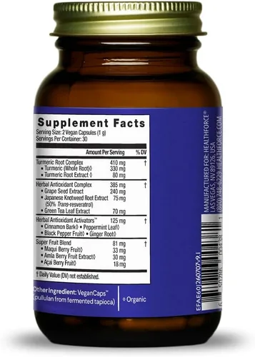 Vista 3 de HEALTHFORCE SUPERFOODS Antioxidant Extreme - 60 Cápsulas Veganas