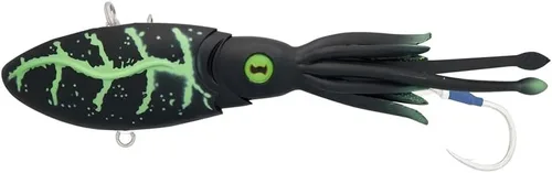 Vista 24 de Nomad Design Señuelo de pesca vibratorio patentado original de Squidtrex – Señuelo de plástico suave TPE con aroma añadido para agua salada