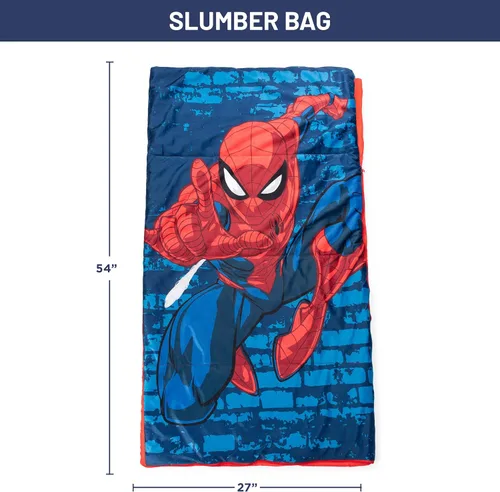 Vista 2 de Jay Franco Spiderman Marvel Zaap - Juego de pijamas de felpa de 3 piezas