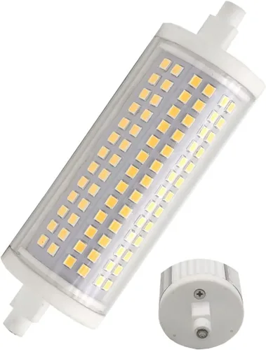 Vista 9 de Bombilla LED R7s 4.646 in 30w Bombillas Regulables Led Reemplazo Halógeno 300 W Tipo J Doble Extremo T3 R7s Base 300w Reflector Equivalente