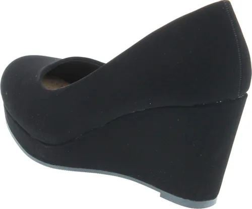 Vista 3 de Mark Mary Jane - Zapatos cómodos de tacón de cuña para mujer, con correa de oficina, con correa
