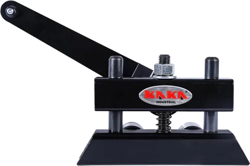 Vista 3 de Dobladora manual de rollo de anillo, 5/32" x 1-3/8" (0.157x1.378 in) Capacidad de acero suave, máquina de laminación de acero portátil, diámetro