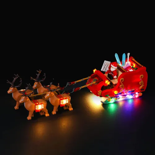 Vista 11 de Kit de luces BRIKSMAX 2.0 para La pesadilla antes de Navidad de Disney Tim Burton - Iluminación LED innovadora compatible con Lego Ideas 21351