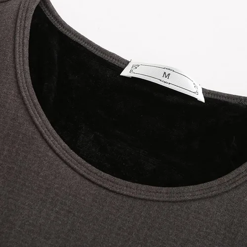 Vista 6 de Conjunto de ropa interior térmica con calefacción, ropa interior con calefacción USB para hombre, capa base de 9 zonas calentadas