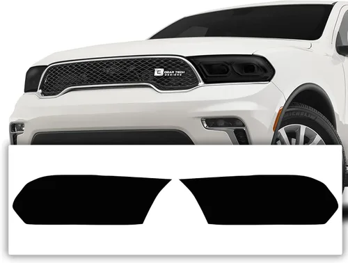 Vista 10 de BOGAR TECH DESIGNS Kit de tinte de luz de freno de tercera cola compatible con Dodge Durango 2014-2020, oscuro