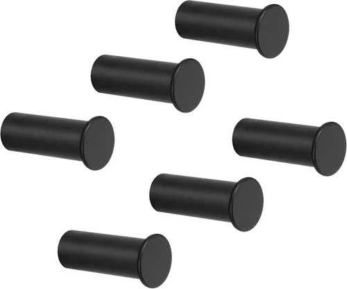 Vista 10 de NearMoon Ganchos para toallas, ganchos para abrigos, modernos ganchos decorativos para colgar sombreros en la pared, pinzas resistentes para colgar
