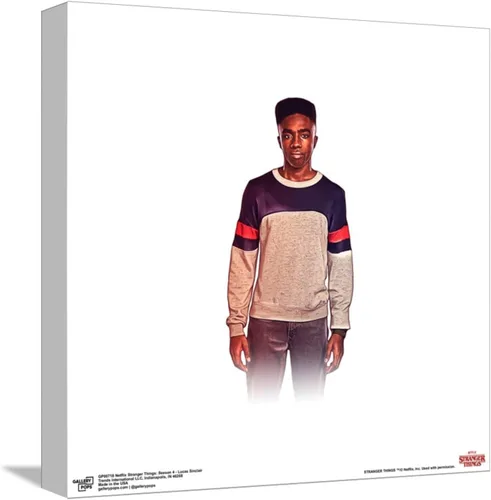Vista 11 de Trends International Gallery Pops Netflix Stranger Things: Season 4 - Póster artístico de pared de Lucas Sinclair, 12 x 12 pulgadas, versión Versión