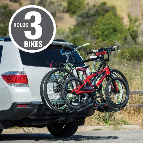 Vista 4 de Bell Rightup soporte con plataforma para llevar bicicleta en auto.