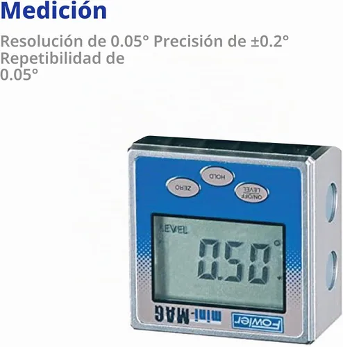 Vista 2 de Fowler 54-422-450-1, Mini-Mag The Original Transportador 2.375 x 2.375 x 1.375