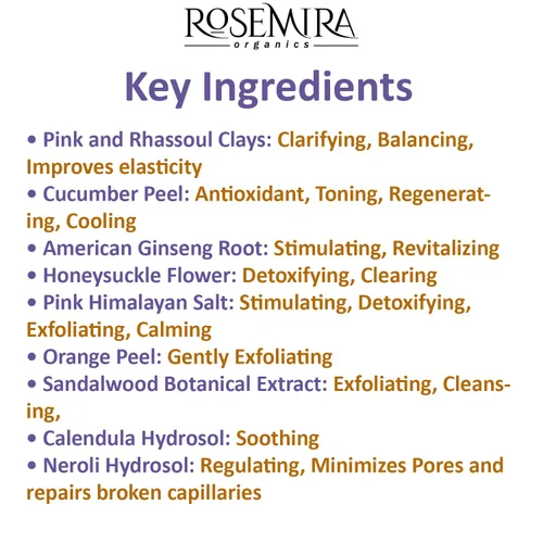 Vista 5 de Limpiador espumoso exfoliante marroquí de rosa roja – exfoliante, limpiador, equilibrante, tonificante – fabricado en Estados Unidos