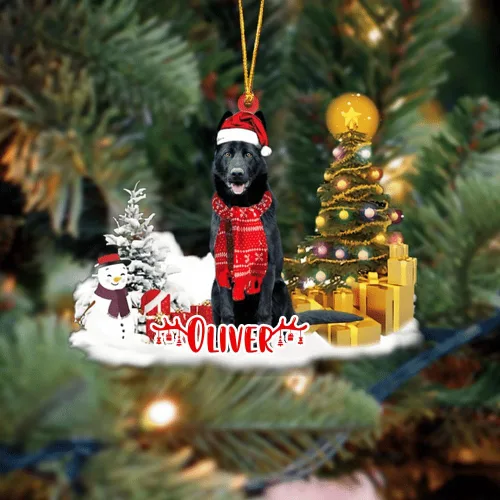 Vista 58 de NAZENTI Adorno personalizado de gato abisinio con árbol de pino, adorno de Navidad personalizado para perros amantes de las mascotas, colgante