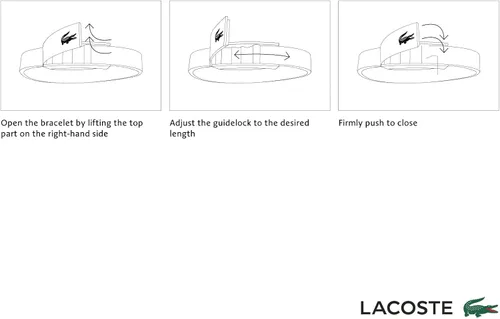 Vista 3 de Lacoste Joyas L.12.12 Pulseras de Silicona