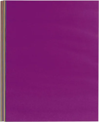 Vista 4 de Creativity Street Craft Paper P0057510, 20 colores surtidos, 18 x 24 pulgadas, 60 hojas