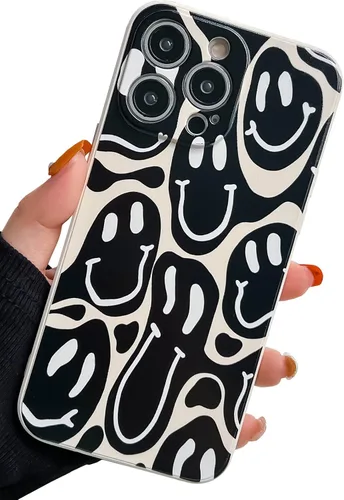Vista 8 de Bonita funda divertida para teléfono compatible con iPhone 11, fundas femeninas de silicona líquida, goma de gel suave de dibujos animados, forro