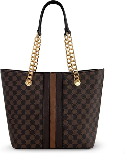 Vista 17 de Montana West Bolsa Tote para Mujeres Bolsos de Mano con Asa Superior de Cadena