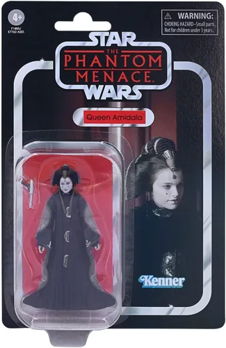 Vista 2 de STAR WARS The Vintage Collection Queen Amidala Toy - Figura de amenaza fantasma a escala de 3.75 pulgadas, juguetes para niños a partir de 4 años