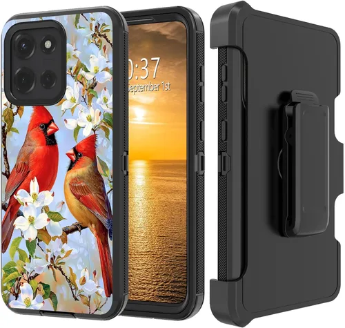 Vista 150 de Funda para Moto G Stylus 5G 2023 con funda de clip para cinturón y soporte, resistente de doble capa, resistente a prueba de golpes, para Motorola