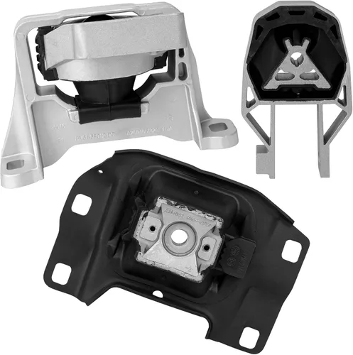 Vista 9 de Juego de 3 piezas de motor y montaje de transmisión compatible con Ford Escape 2013 2014 2015 2016, Transit Connect 2014-2021 2.0L 2.5L Motor