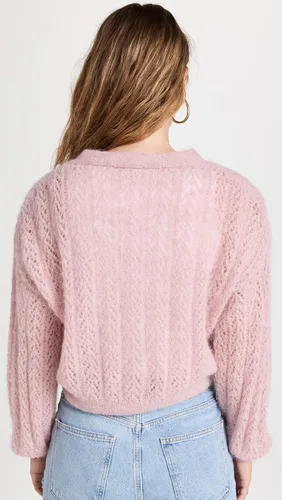 Vista 3 de Free People Cárdigan de alpaca Ameila para mujer