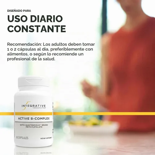 Vista 7 de Cápsulas Active-b Integrative Theraputics, 60 unidades, Amarillo, 1, 1