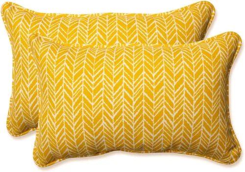 Vista 22 de Pillow Perfect - Cojín para banco o columpio de noche con diseño de espiga
