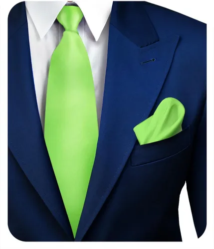 Vista 42 de Juego de corbata de satén sólido y pañuelo de bolsillo para hombre, conjunto de corbata a juego para hombre Ámbar