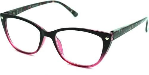 Vista 14 de ColorViper - Lentes de lectura clásicos estilo ojo de gato para mujer