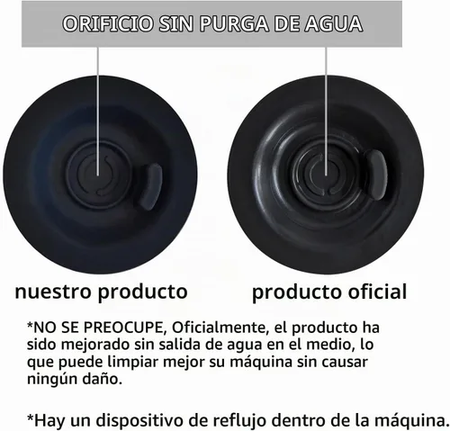 Vista 3 de Disco de limpieza para retrolavado de espresso para máquinas de espresso Breville Compatible con pastillas de limpieza 54mm (1 paquete)