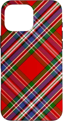 Vista 19 de Scottish Clan MacFarlane Tartan Plaid Case for iPhone 16