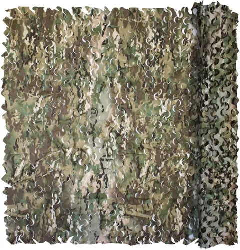 Vista 19 de Red de camuflaje en rollo a granel, red de camuflaje para caza, ejército, fiesta, decoración, protección solar