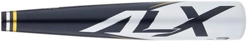 Vista 4 de Easton Bate de béisbol Alpha ALX BBCOR -3 Drop 1 pieza de aluminio