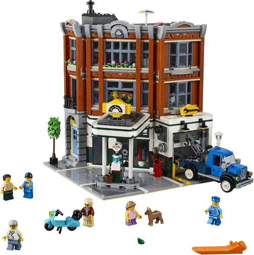 Vista 2 de LEGO Creator Expert Corner Garage 10264 Kit de construcción, (2569 piezas)