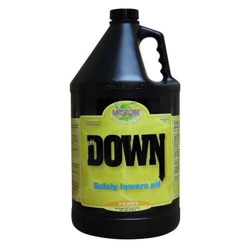 Vista 9 de Microbe Life Hydroponics Líquido de control de pH hacia abajo, tampón premium para estabilidad del pH, disminuye los niveles de pH, uso