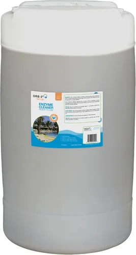 Vista 4 de Orb-3 A011-J5R-1Qspry - Botella de spray limpiador enzimático listo para usar para piscinas, 1 cuarto de galón, líquido amarillo claro translúcido