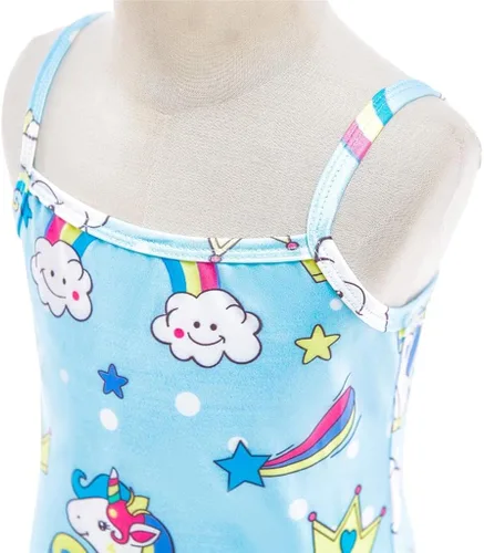 Vista 4 de Dressy Daisy - Traje de baño de sirena para niñas 3 piezas