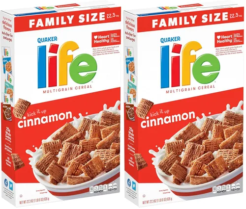 Vista 9 de Life Cereal, canela, caja de 22.3 onzas