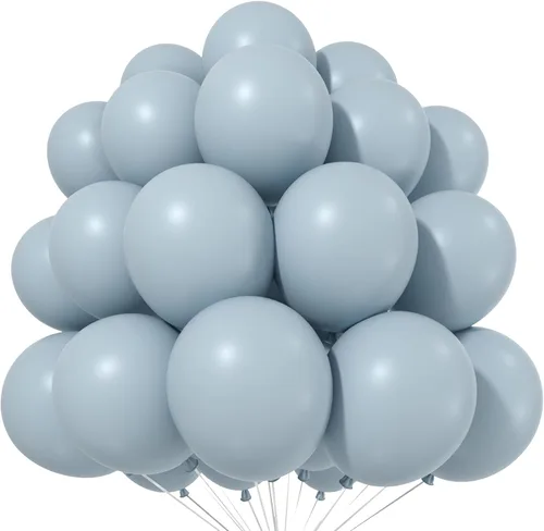 Vista 45 de Globos negros 30 Pack Matte Black Helium Balloons for Birthdays, Graduation, Casino, New Year, Halloween