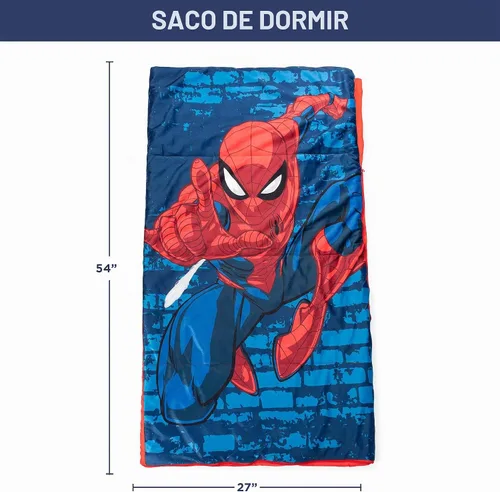 Vista 2 de Jay Franco Spiderman Marvel Zaap - Juego de pijamas de felpa de 3 piezas