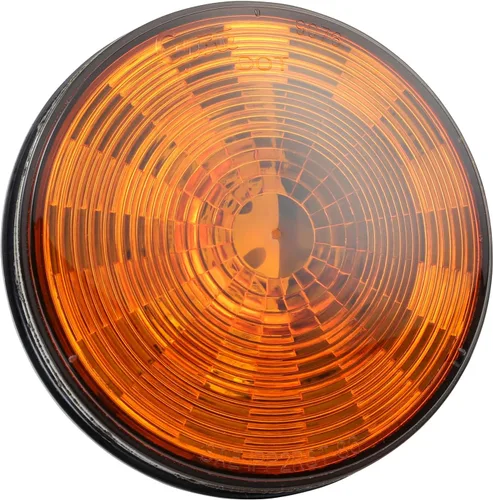 Vista 27 de Grote 54702 Luces LED Ovaladas de 6" de Parada, Trasera y Giro con Respaldo Integrado, Carcasa Rígida Integrada Rojo