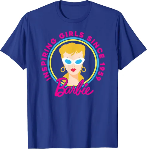 Vista 23 de Barbie - Camiseta inspiradora del 60 aniversario para niñas desde los 59 Negro