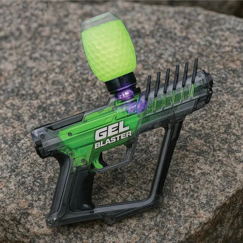 Vista 2 de Gel Blaster Surge 2 con activador de brillo Starfire integrado, juguete GelBlaster mejorado con rango de más de 100 pies, modos semiautomáticos