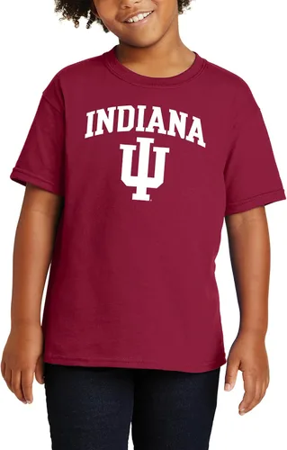 Vista 777 de NCAA Arch Logo, camiseta juvenil color del equipo, universidad - universidad