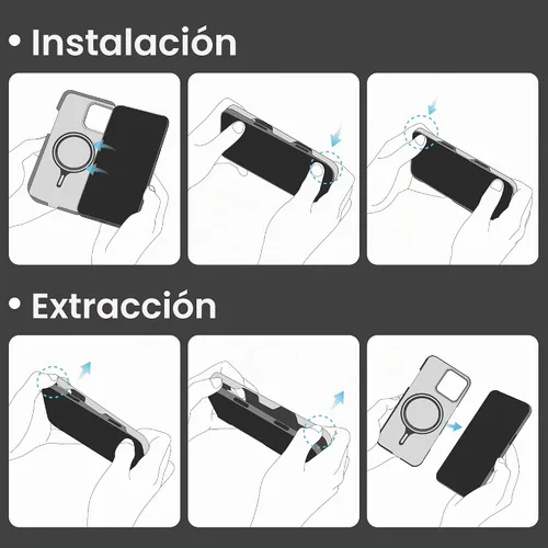 Vista 9 de pitaka Funda para iPhone 16 Pro de 6.3 pulgadas, compatible con MagSafe, ultra delgada, con sensación sin funda, tejido de fibra de aramida 600D