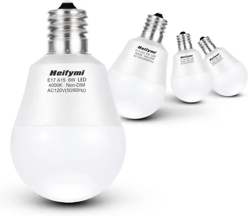 Vista 16 de Bombilla de araña E17 10W LED A60 con forma de globo 1200lm 3000K blanco