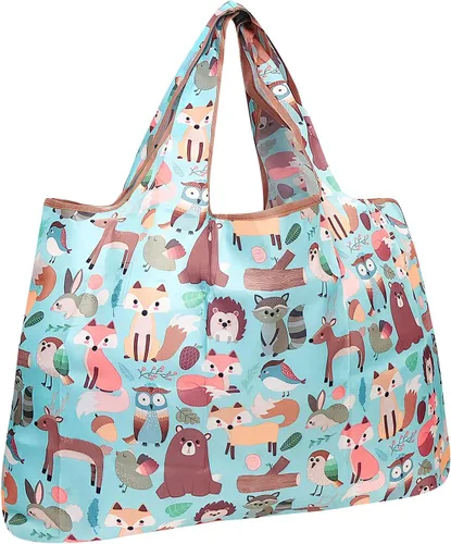 Vista 9 de Bowbear Bolsa de compras reutilizable de nylon plegable