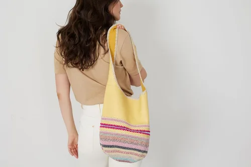 Vista 5 de The Sak 120 Hobo en piel, correa de hombro individual